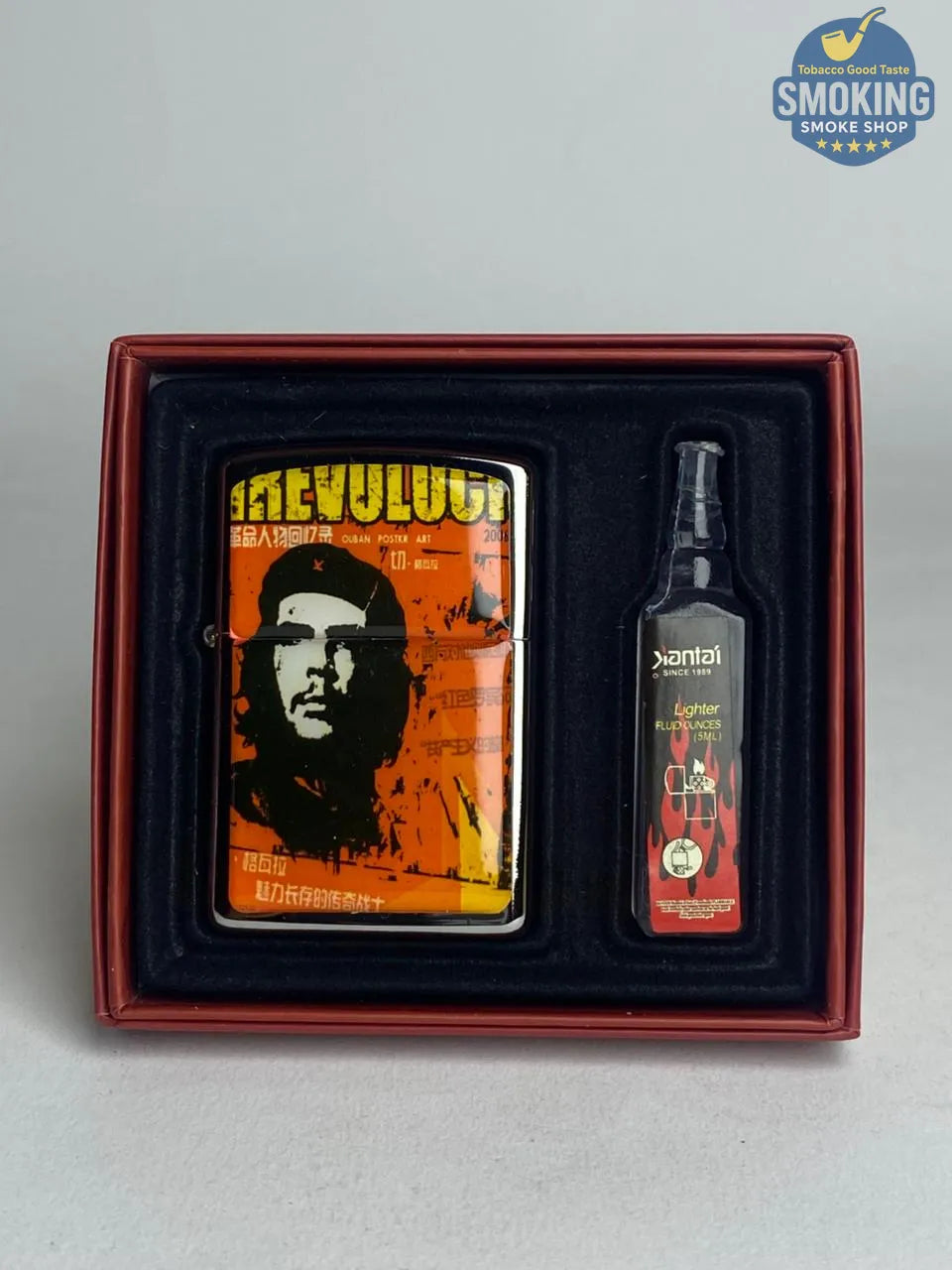 🔥 ولاعة زيبو تشي جيفارا — Che Guevara zippo Lighter Set
